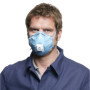 Masque antipoussière coque spécifique odeurs gênantes et gaz acides 3M™ 9926 - FFP2, avec soupape Coolflow™, Certifié EN sécurit