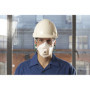 Masque antipoussière pliable 3 panneaux 3M™ Aura™ 9312+ - FFP1, avec soupape Coolflow™ - boîte de 5, Certifié EN sécurité