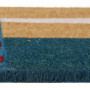 relaxdays Paillasson Coco, 40 x 60 cm, Tapis d’entrée Motif Phare, antidérapant, intérieur et extérieur, Multicolore