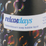 Relaxdays Solution Rechargeable pour Bulles de Savon, Lot de 2, 1 L par Bouteille, Liquide, pour souffleurs, Vert