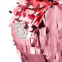 Relaxdays Mini Pinata cœur, à remplir, pour Un Mariage ou Autres fêtes, à accrocher, HxLxP : 13x13,5x5,5 cm, Rose