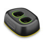 Kärcher Chargeur rapide Duo Battery Power 4V, charge 2,5A, affichage LED, temps de charge pour 2 piles: 50 min à 80%, 70 min à 1
