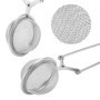 LOT DE 4 pinces à thé en acier inoxydable, Ø 4,5 cm, filtres à thé pour thé en vrac, pinces à tamis à mailles fines, les boules 