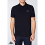 Kappa - Lot de 2 polos Venist pour homme - Avec logo imprimé - Polo basique à manches courtes pour le sport, les loisirs et le b