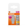 OSRAM Lampe LED PIN dimmable avec culot G9, blanc chaud (2700K), 350 lumens, verre clair, paquet individuel