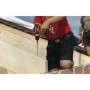 AEG - Pack 3 outils : Perceuse à percussion 18V, Perforateur brushless 18V, Meuleuse 125 mm Brushless 18V, 2 batteries 4,0 Ah, c