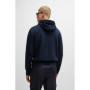 BOSS Hommes Webasic Hood Sweat à Capuche Relaxed en Molleton de Coton avec Grand Logo
