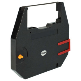 vhbw 1x Ruban encreur compatible avec Hermes Toptronic 110, 14 B, 12, 14 A, 10 imprimante matricielle ou de reçus - ruban carbon