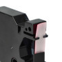 vhbw 1x Ruban remplacement pour Dymo 1933238-1, D1 pour imprimante d'étiquettes 3m x 12mm Noir sur Rose bonbon
