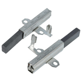 vhbw 2x balais charbon 6,3 x 14 x 32 mm compatible avec Hilti VC40 U, VC20 U aspirateur