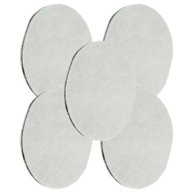 vhbw 5x Filtre à graisses compatible avec SEB Tefal Moulinex SmartClean FR4009727D, FR400Z007D friteuse - 140 mm