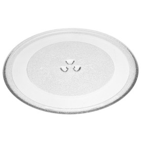 vhbw Plateau tournant remplacement pour LG 1B71961E, 1B71961H, 3390W1A027A pour micro-ondes - Plaque tournante verre, 32,4 cm, s