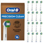 Oral-B Precision Clean Brossette Pour Brosse Ã€ Dents Ã‰lectrique, Lot De 16, Convient Ã€ Une Boîte Aux Lettres