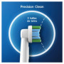 Oral-B Precision Clean Brossette Pour Brosse Ã€ Dents Ã‰lectrique, Lot De 16, Convient Ã€ Une Boîte Aux Lettres