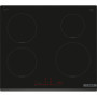 Bosch PIE631HB1E, Plaque de cuisson induction, Série 6, 4 foyers, 60 cm, Noir