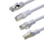 Câble Réseau Cat7 Cat7 10 Gb/s SFTP - 5x 0.5m - RJ45 Ethernet LAN DSL Routeur Modem - 5 couleurs