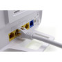 Câble Réseau Cat7 Cat7 10 Gb/s SFTP - 5x 0.5m - RJ45 Ethernet LAN DSL Routeur Modem - 5 couleurs