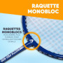 Apollo Kit de Badminton - Ensemble de Raquettes pour l'Entraînement, le Sport et le Plaisir en Famille - 2 Raquettes en Carbone 