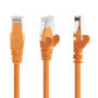 1aTTack.de Câble Réseau Cat6 Cat 6-5x 1m - RJ45 Ethernet LAN DSL Routeur Modem - Orange