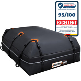 Upgrade4cars Coffre de Toit Voiture 566L sans Barre de Fixation Inclus Accessoires | Sac Porte-Bagage Universel Pliable & Étanch