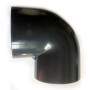 Adrenalin-Fishing Coude en PVC U de 40 mm - Raccord coudé à 90° - Classe de pression PN 10 = 10 bar selon DIN 8063 - Avec 2 manc
