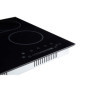 Arebos plaque de cuisson vitrocéramique | 6600 W | 4 foyers | 59 cm | autarcique | Table de cuisson électrique | avec Sensor Tou