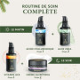 Coffret Cadeau Femme - Serum Vitamine C Visage + Acide Hyaluronique Serum Visage + Huile Argan + Gel Aloe Vera + Creme Hydratant