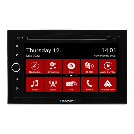 Blaupunkt Copenhagen 700 Dab Navigation préparé (Logiciel séparé), 2-DIN Car-Multimedia, 6,75 Pouces écran Tactile, CarPlay, And