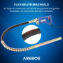 Arebos Vibrateur pour béton | 800W | Vibrateur intérieur | Vibrateur manuel | Bouteille vibrante | Vibrateur pour bouteille | Câ