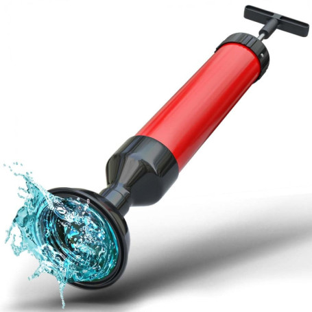 Meisterfaktur déboucheur à pompe 2.0 - [0,8L] - Pompe ventouse déboucheur pour un nettoyage rapide et efficace des siphons - Pom