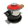 IGT Adaptateur Jumbo à clip 35 mm x KLF (détendeur allemand) pour bouteilles de gaz en Espagne, au Portugal, en Norvège, etc.