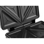 Steinborg Appareil à croque-monsieur XXL - 4 coins - Boîtier Cool-Touch - Revêtement antiadhésif - Appareil à croque-monsieur - 