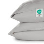 Blumtal Taie Oreiller 50 x 70 Lot de 2 - Housse de Coussin Microfibre - Taies d'oreillers avec Fermeture enveloppe, certifiée Oe