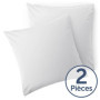 Blumtal Taie Oreiller 60x60 Lot de 2 - Housse de Coussin Microfibre - Taies d'oreillers avec Fermeture enveloppe, certifiée Oeko