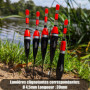 Paradox Fishing Lot de 5 Flotteur Peche - 3g/4g/5g/6g/8g - Bouchon Peche Truite