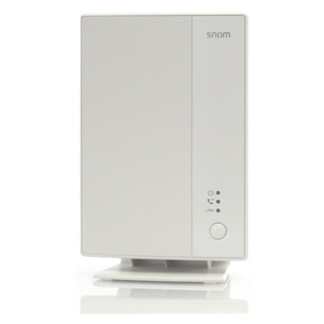 Snom M500 DECT Base Station - Cellule Double Évolutive Jusqu'à 8 Appels Simultanés, Mises À Jour sans Fil, Prend en Charge L