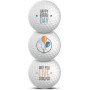 Titleist Pro V1 Lot de 3 balles de golf Motif Happy Birthday Cadeau pour golfeur Idée cadeau