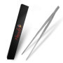 Marindo® Pince à Barbecue | Pince de Cuisine | 30 cm de Long | Acier Inoxydable | Passe au Lave-Vaisselle | Forme Droite | Pince
