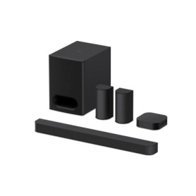 Sony BRAVIA Theatre System 6 – Son Enveloppant 5.1.2ch canaux | 1000 W | Enceintes arrière et Caisson de Basses Inclus | Dolby A