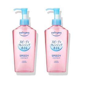 Kose Cosmeport Softymo Speedy Make-up Cleansing Oil 230ml - Lot de 2