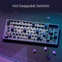 ASUS ROG Azoth Clavier de Jeu mécanique sans Fil (Facteur de Forme 75%, commutateurs ROG NX, Touches PBT Doubleshot, écran OLED,