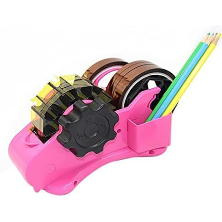 CYSJ Dévidoir de thermique à plusieurs rouleaux pour transfert thermique, distributeur de adhésif avec noyau de 2,5 cm et 7,6 cm