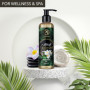 Huile de massage Midnight Jasmine 200ml - 100% Pur & Naturel - Bon Sommeil - Relax - Beauté - Bien-Être - Peau - Bouteille en Ve