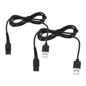 Lot de 2 câbles de charge USB de rechange pour aspirateur de fenêtre Karcher WV1/WV1 Plus/WV2/WV5/WV5 Premium/WV60