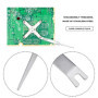OTOTEC Lot de 2 outils de retrait de pince en X pour carte mère compatible avec Xbox 360 ONE en acier inoxydable X-Clip outil de