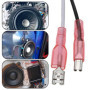 VGOL 2 Adaptateurs de Lot de Haut-Parleur de Voiture Connecteur de Haut-Parleur Faisceau de Câbles Pièce de Rechange Compatible 