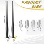 VitalEpcck Ensemble de 10 Stylos de Calligraphie Oblique, Ensemble de Plumes de Bande Dessinée, Stylo D'Écriture Fluide, Porte-S