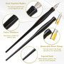 VitalEpcck Ensemble de 10 Stylos de Calligraphie Oblique, Ensemble de Plumes de Bande Dessinée, Stylo D'Écriture Fluide, Porte-S