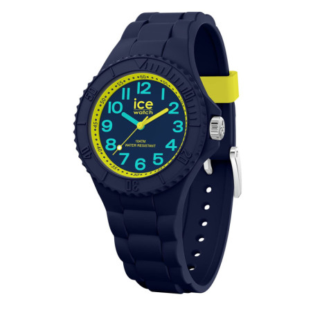 ICE-WATCH - Ice Hero Dark Blue Invaders - Montre Bleue pour Garçon avec Bracelet en Silicone - 020320 (Extra Small)