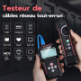 Mcbazel Testeur de Câble Réseau Avancé, Test de Réseau PoE, Sertissage de Connecteurs, Détection de Points de Rupture, Détecteur